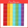 42 Felt Fabric Craft Pieces Sheets Patchwork Materials Squares For Embroidering
