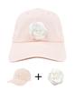 Jangeulang [Set] Pink Basic Ball Cap + Objet