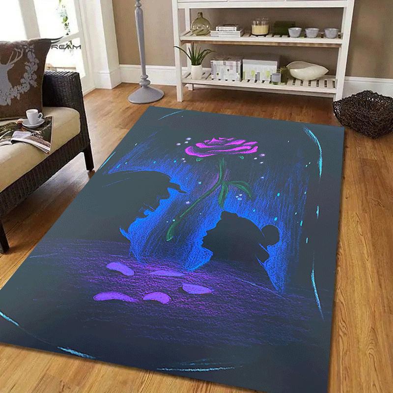 1pc Goofy Carpet Area Rug, Bedroom, and Playroom Durable, Stain-Resistant, and Easy To Clean, Living Room