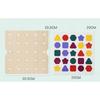 Wooden Screw Disassembly Toys Educational Screw Disassembly Assembly Shape Color Toys Montessori Interactive Game for Baby Gift