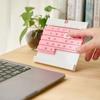 actworks Date Block Lite Permanent Calendar Table Simple Pop Design Goods Modern Interior Desk Nordic Pink Orange Leaf Green Made Japan Children Kids