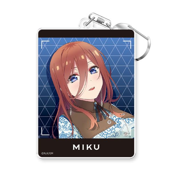Quintessential Acrylic Keychain M "The Quintuplets" [Miku Nakano]