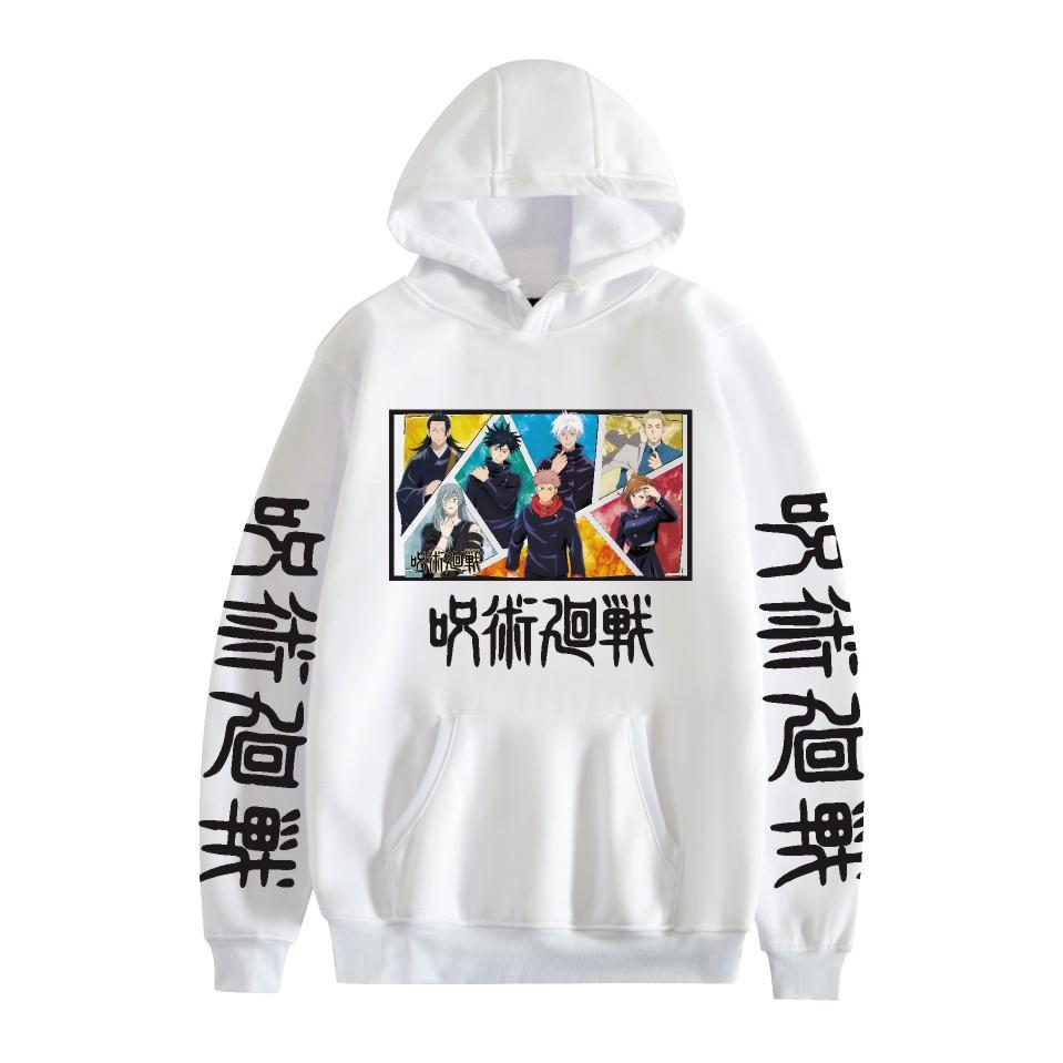 Fashion for Fans of Jujutsu Kaisen Anime Printed Sweatshirt Outdoor Sport Cosplay Pullovers Hoodie Cosplay Costume