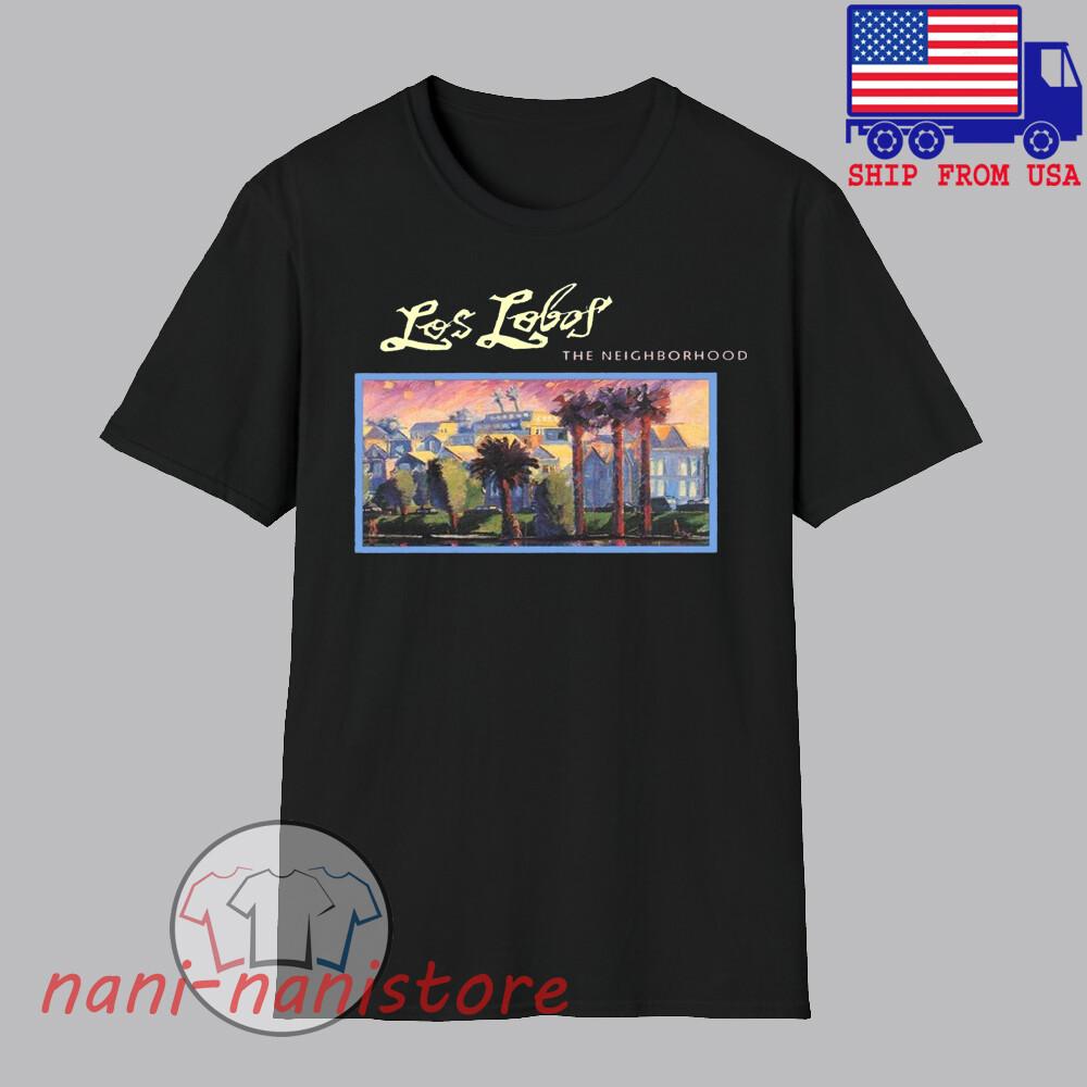 

Los Lobos The Neighborhood Men#039;s Black Size S5XL Unisex T-Shirt S
