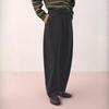Men's Relaxed Fit Curved-Leg Casual Pants