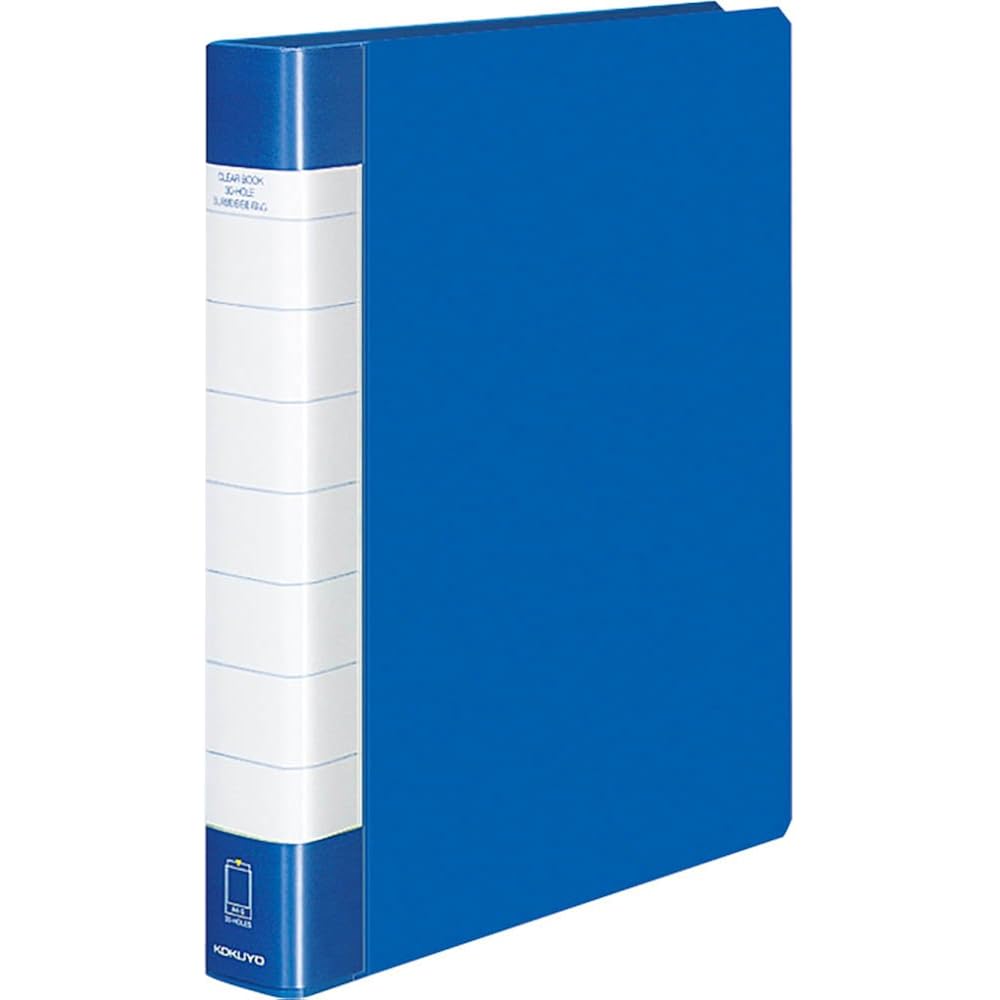Kokuyo File Clear File Tough Body A4 Blue LA-J730B