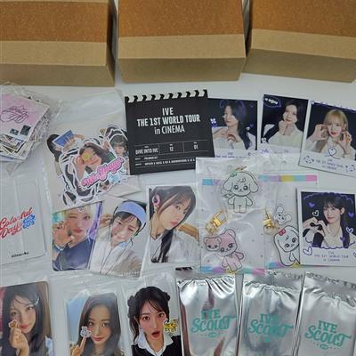 Ive Jjinpo Ranbak Domusong Bigonggood Keyring Genuine Poka Random Box Goods Purikura