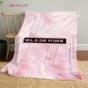 Blackpink Heartbeat Glow Decke Heimdeko Decke Maschinenwaschbar Digitaldruck Klimadecke