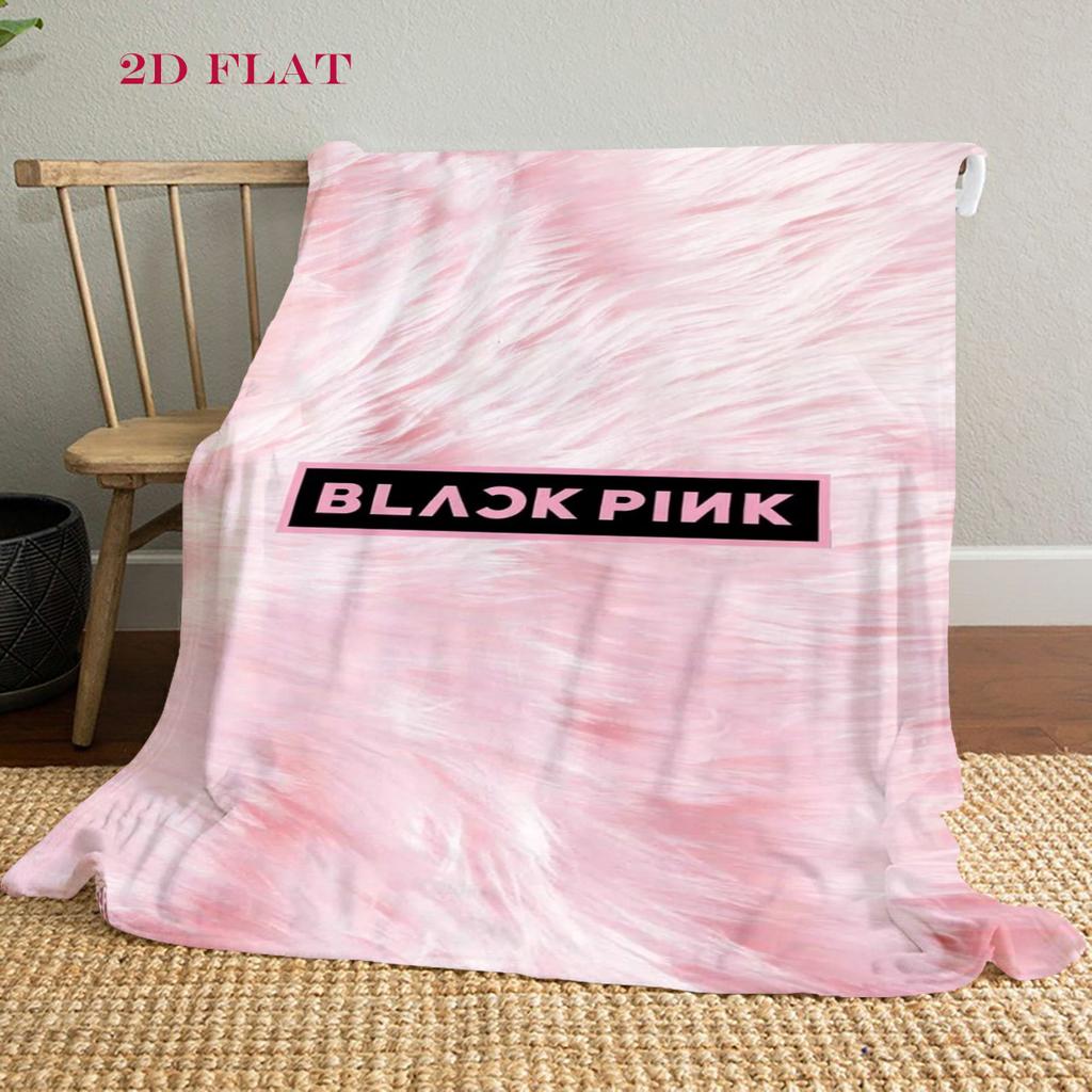 Blackpink Heartbeat Glow Decke Heimdeko Decke Maschinenwaschbar Digitaldruck Klimadecke