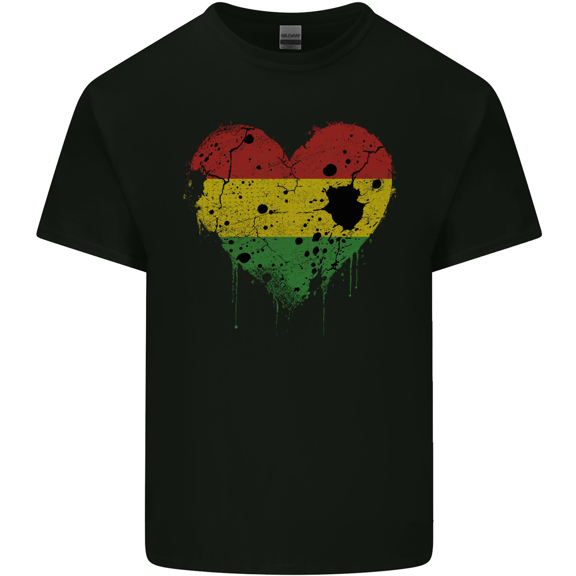 Love Bolivia Flag Bolivian Day Football Unisexs Light Cotton TShirt S