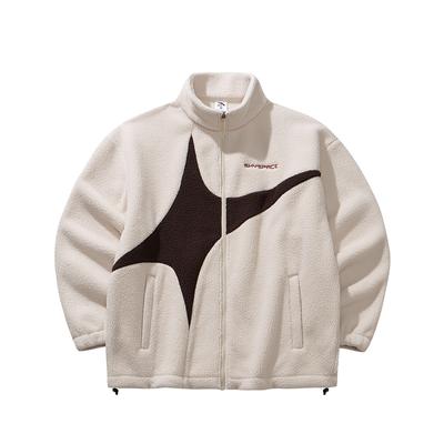 Anta American Vintage Fashion Versatile Casual Sports Campus Commuting Fleece Lined Warm Jacket Unisex Jacket 972541708-1
