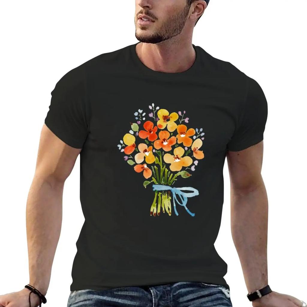patterns Everyday | Summer bouquet T-Shirt shirts graphic tees Short sleeve tee oversized t shirts for