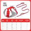 Lightweight Dog Harness With Reflective Stripes Waterproof Quick-Dry Nylon Adjustable Pocket GPS Tracker Outdoor Walking