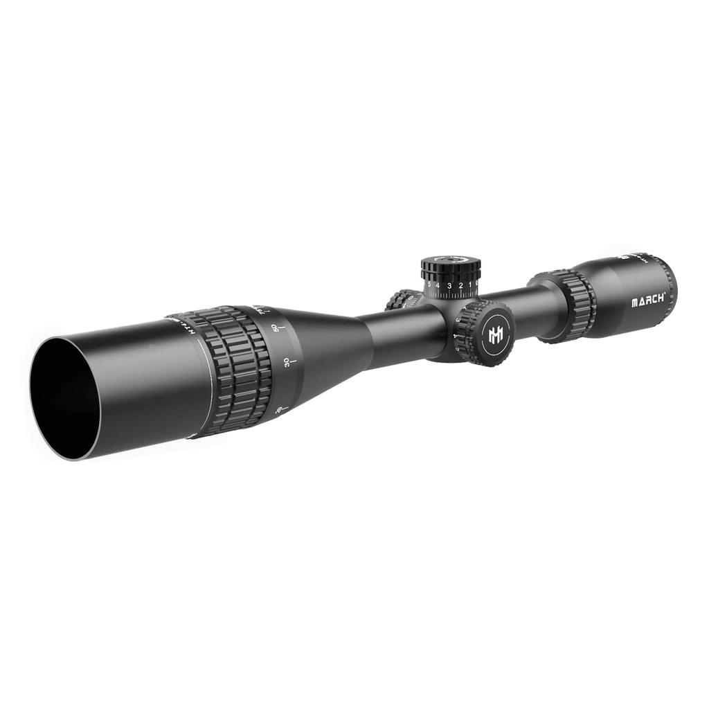 Skeery Riflescope HT 4-16x44 AOE Variable Magnification Short Scope Airsoft Sight with Mounting Rings