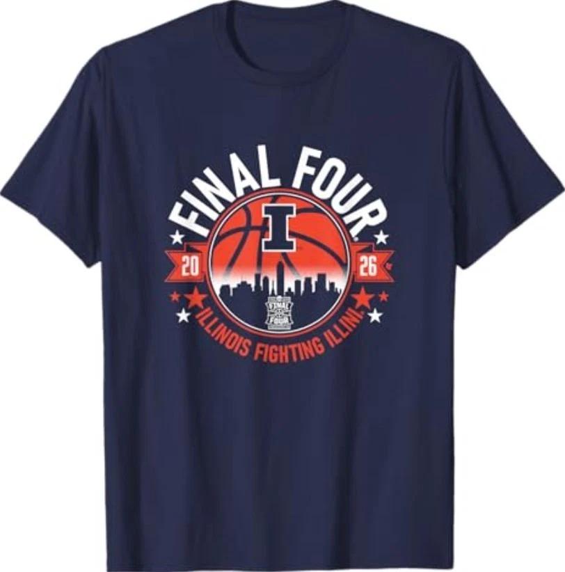 Illinois Fighting Illini MBB - 2026 Final Four T-Shirt XL