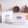 New Coil 2026 Desk Calendar Portable Monthly Daily Planner Mini Calendar English Calendar Books Office School Supplies