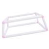 Embroidery Frame Holder Double Layer Clip On   Stitch Hoop Plastic Handheld Frame Rack for Needlework