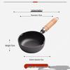 ZISIZ 13cm Cast Iron Deep Frying Pan Set