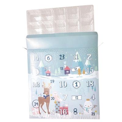 MégaCréa DIY - Fillable Advent Calendar PVC Tray and Cardboard Windows
