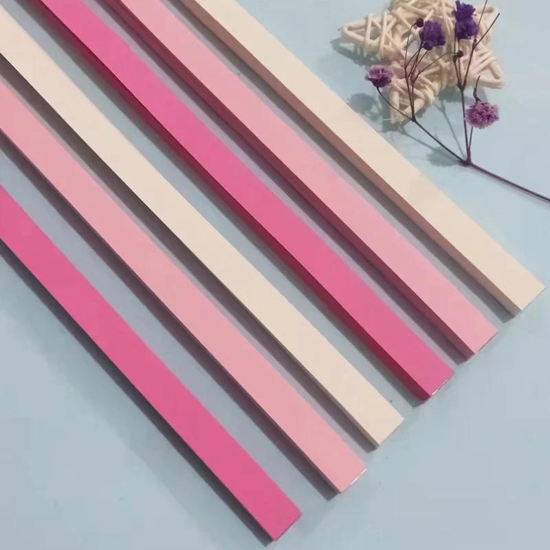 540 Sheets Colorful Double-sided Lucky Star Origami  Gradient Stars Origami Paper Strips DIY Handmade Art Making Home Decoration