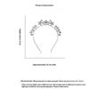 European And American Style Party Rhinestone Pearl Five-Pointed Star Headband Exaggerated And Unique Festival Celebration