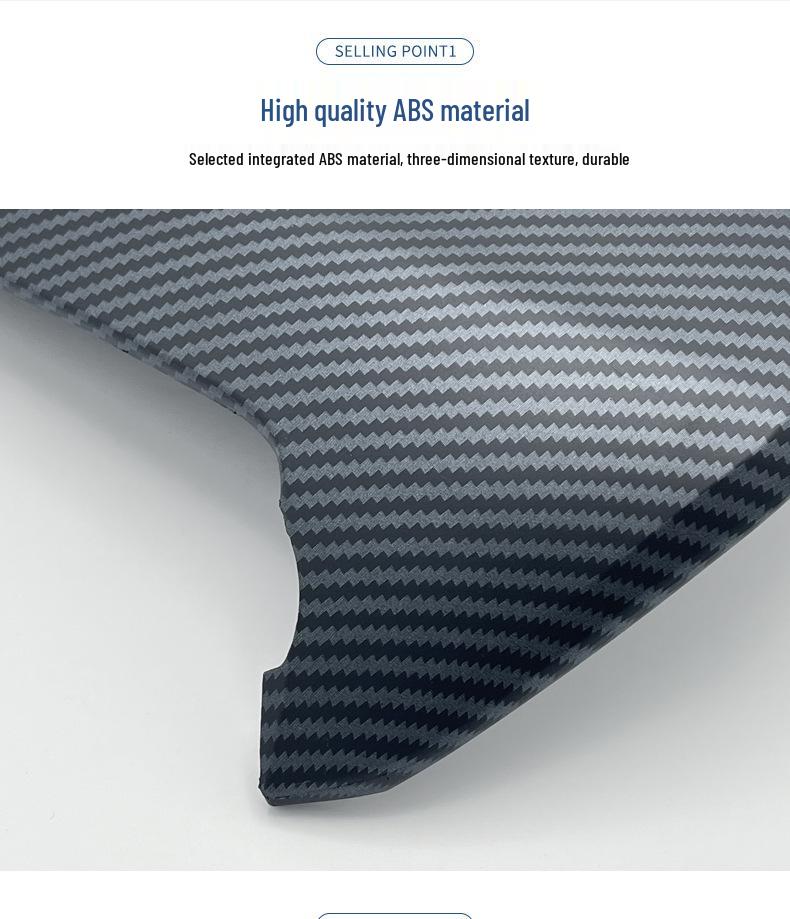 Carbon Fiber Dashboard & Steering Wheel Cover for 10th Gen Civic - Interior Modification Accessory