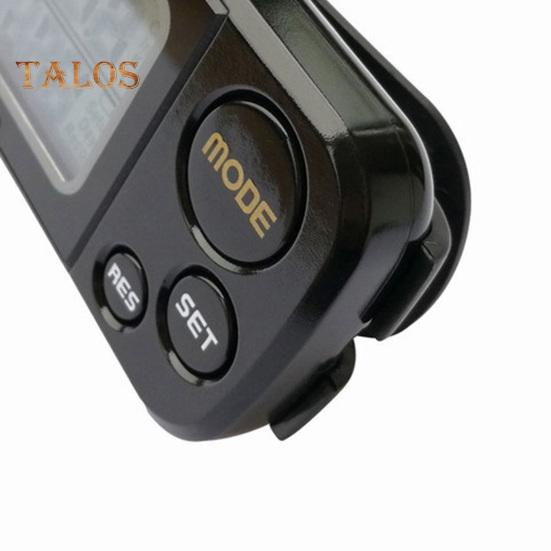 Walking 3D Pedometer with Clip And Lanyard 30 Days Memory Simple Step Counter with LCD Display Accurate Activities Fitness Tracker for Men Women