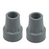 Rubber Feet Cane Tips Trekking Pole Foot Covers Hiking Stick Accessories Floor Mat Crutch Pads Replacement Non-slip Elder 3size