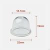 0.87inch Primer Bulbs Set Fitment 0.75inch Tall Clear for Brushcutters Accessories Spare Parts