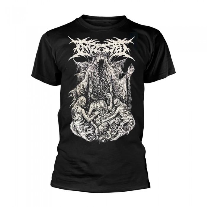 Ingested Unisex Adult Death Sermon Euro Tour 2020 T-Shirt