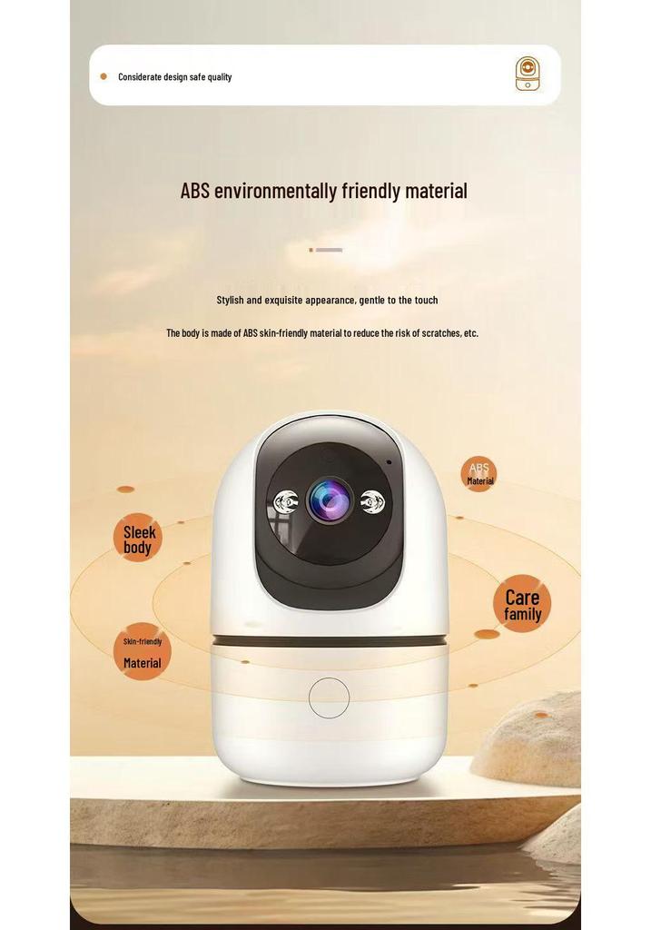 Top-Selling Indoor 2MP HD Pan-Tilt Wireless WiFi Smart Camera with One-Key Call
