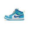 Air Jordan 1 Mid SE TD Sprite Baby Sneakers Blue Dark-Powder-Blue Racer-Blue DA8013-400