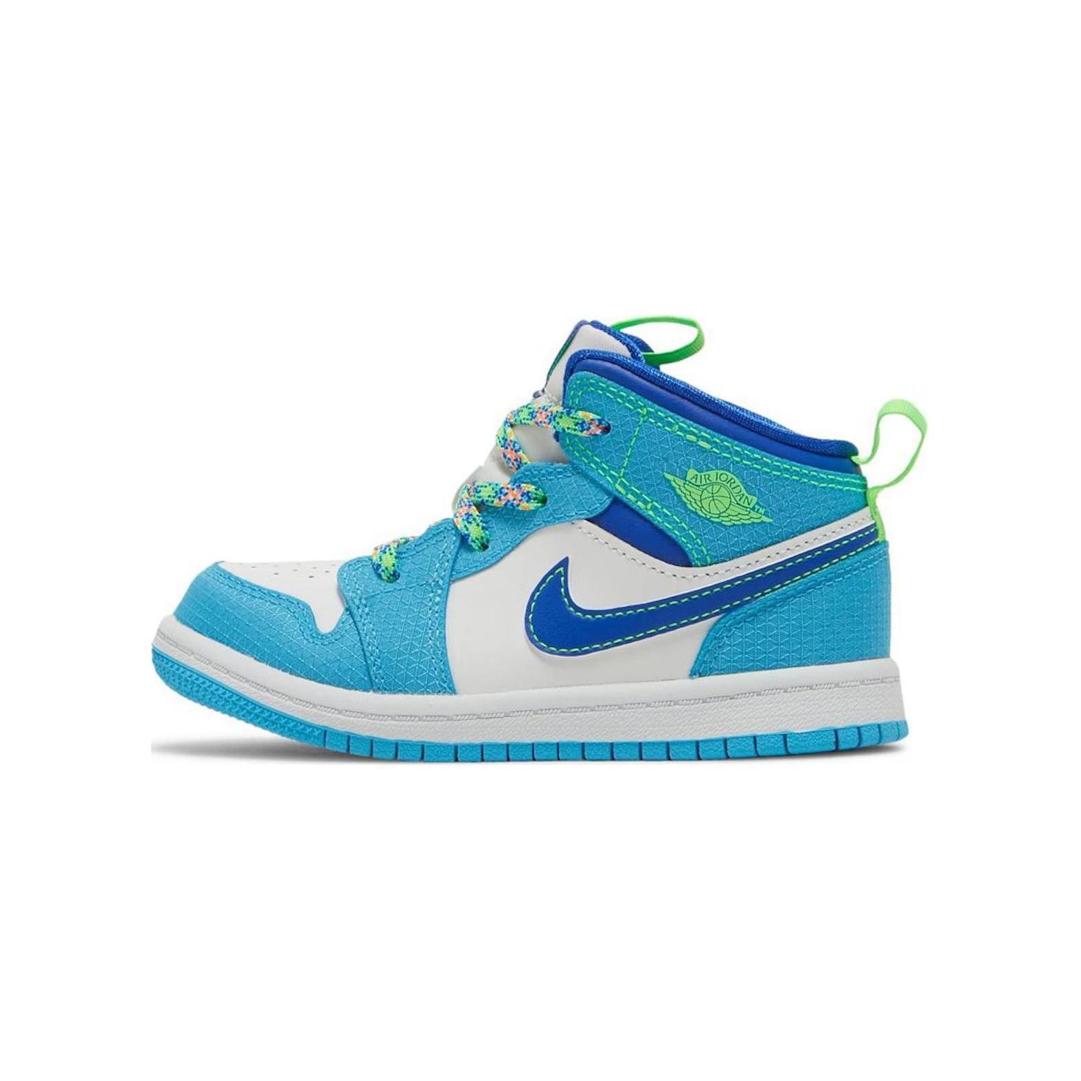 Jordan 1 Mid SE Powder Blue Racer Blue TD DA8013-400 27