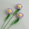 Girasol Crochet Ramo Flor de Hilo - Regalo Hecho a Mano para el Día del Maestro