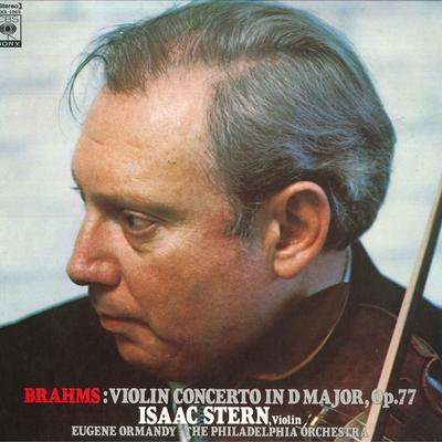 LP Schallplatte ISAAC STERN, EUGENE ORMANDY, PHILAD - Brahms: Violinkonzert SOCL1069 CBS SONY 1973 Japan Klassisch Gebraucht
