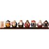 Seven Lucky Gods Ceramic X D4 X with Seto Made In Japan Ale-net Figurine, W37.5 H7cm, Plate, Ware,