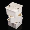 86 * 86 *50mm Home Plastic Flame Retardant Waring Back Box Wall Switch Concealed Bottom Thickened Wall Mount Switch Junction Box