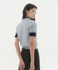 MUSINSA STANDARD WOMAN Women'S Washable Supima Cotton Knitted Polo Shirt [Ash Light Blue]