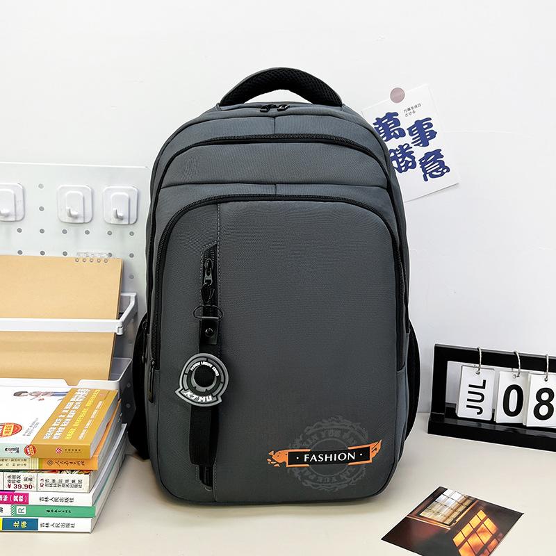 Business simple leisure computer bag large capacity three-layer storage student school bag outdoor sports travel backpack for men