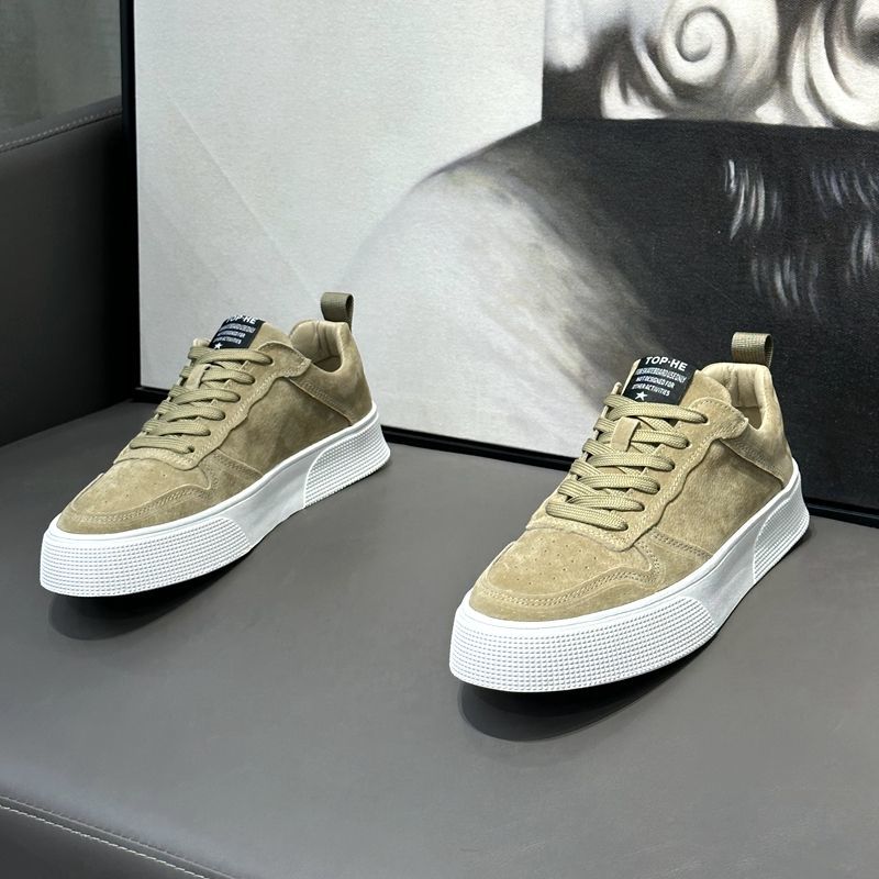 Man Shoe Chunky Sneakers Lightweight Spring Autumn Casual Shoes for Men Without Leather Deals Elegant Footwear Offer Trends 2025