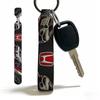 FOR HONDA RACING RIDE PU Leather Keychain Minimalist Key Holder Durable Key Organizer Car Keys Bag Accessories Gift LK6 
