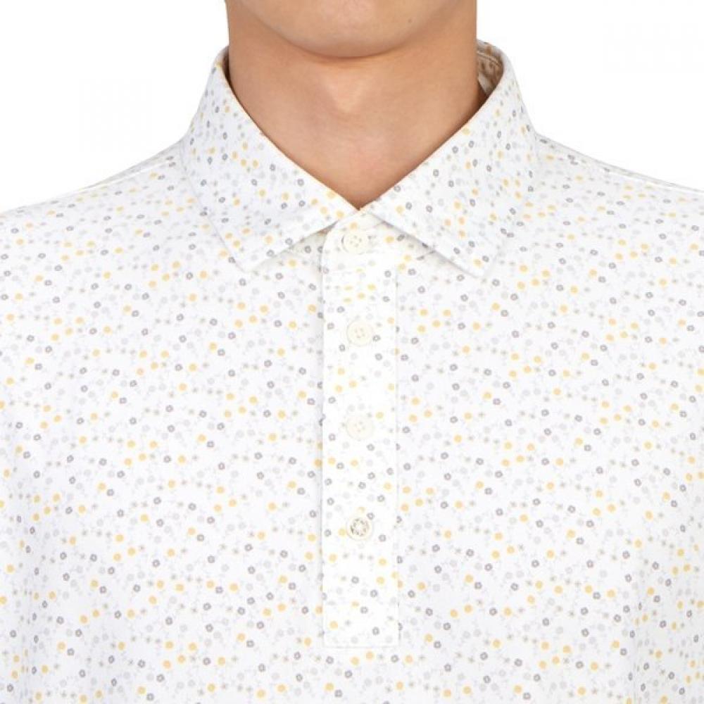 Zipore Golfwear Tricou bărbătesc cu guler și mânecă scurtă g4mS23k240a Sno