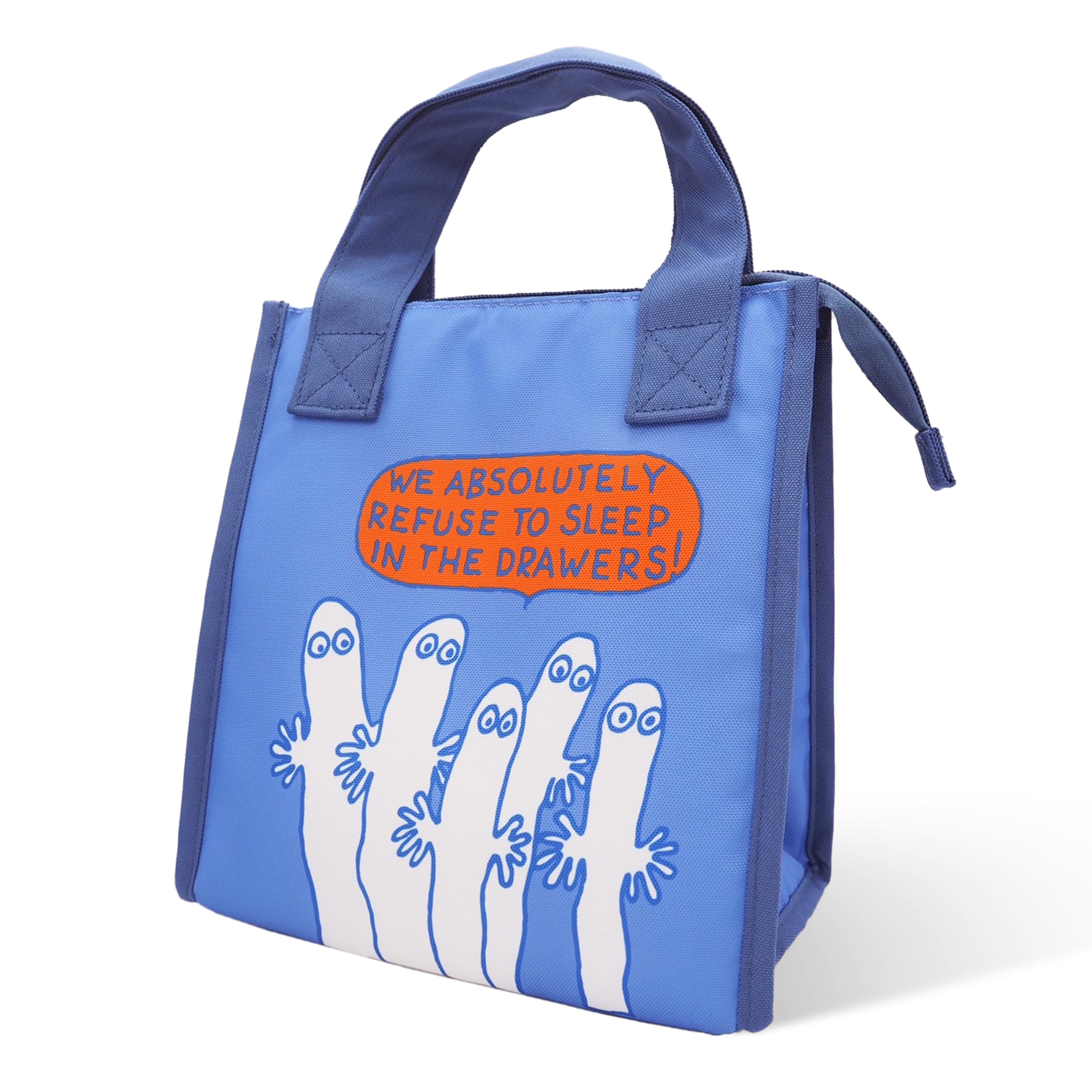 

Trade Moomin Hattifattener Triangular Gusset Cooler Lunch Moomin M s Bag/Lunch Tote, (Hattifattener)