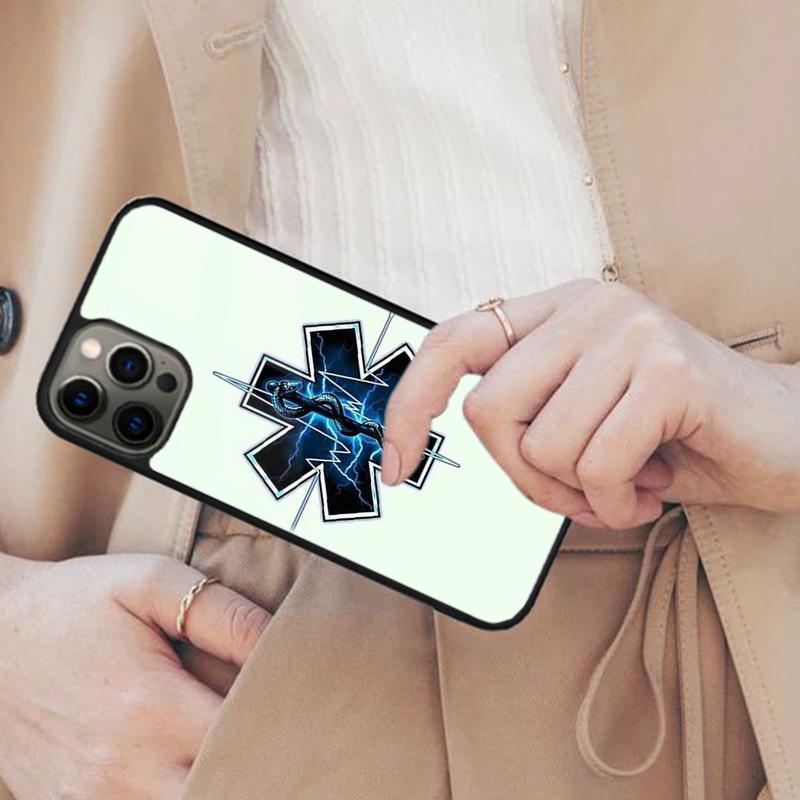 EMT EMS Medical Rescue Magnetic Phone Case For APPLE iPhone 17 Air 16 14 13 12 Pro Max 15 Plus Charge With MagSafe Cover