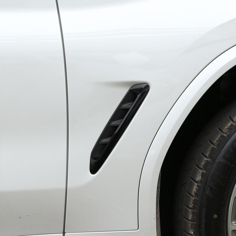 Car Fender Air Vent Cover Trim Sticker High Quality Side Air Fender Vent Decorative Car Accessories For BMW X3 G01 2018