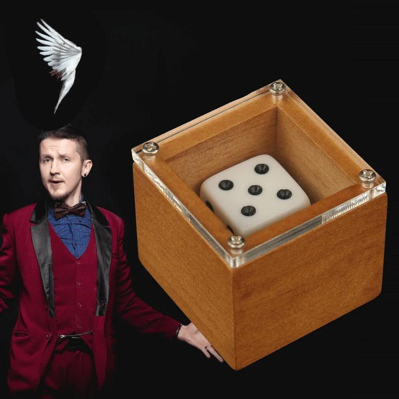 New Magic Dice Magic Props Dice Trick Dot Number Change Dice Magic Stage Illusion Props Toys For Kids Adults