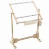 9CT Cross Stitch Frame Floor Stand Wooden Embroidery Tapestry Hoops 50cm