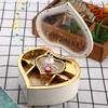 Heart Shaped Dance Ballet Music Box Jewelry Spinning Music Box Gift Present 3