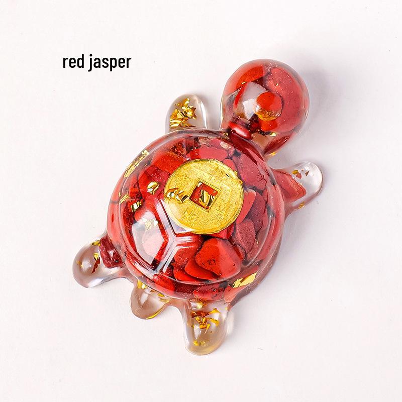 

Натуральный кристалл эпоксидная смола крошка камень черепаха смола домашний декор украшение