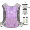 Outdoor Trail Running Backpack Ultralight Women Men Running Race Hydration Vest Marathon Bicycle Bag for Marathon Hiking Cycling